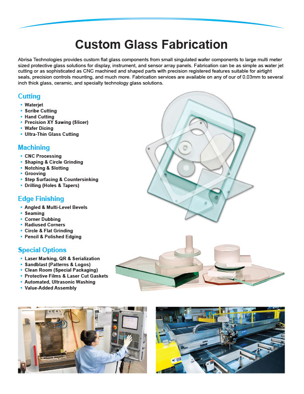 Custom Glass Fabrication Capabilities PDF